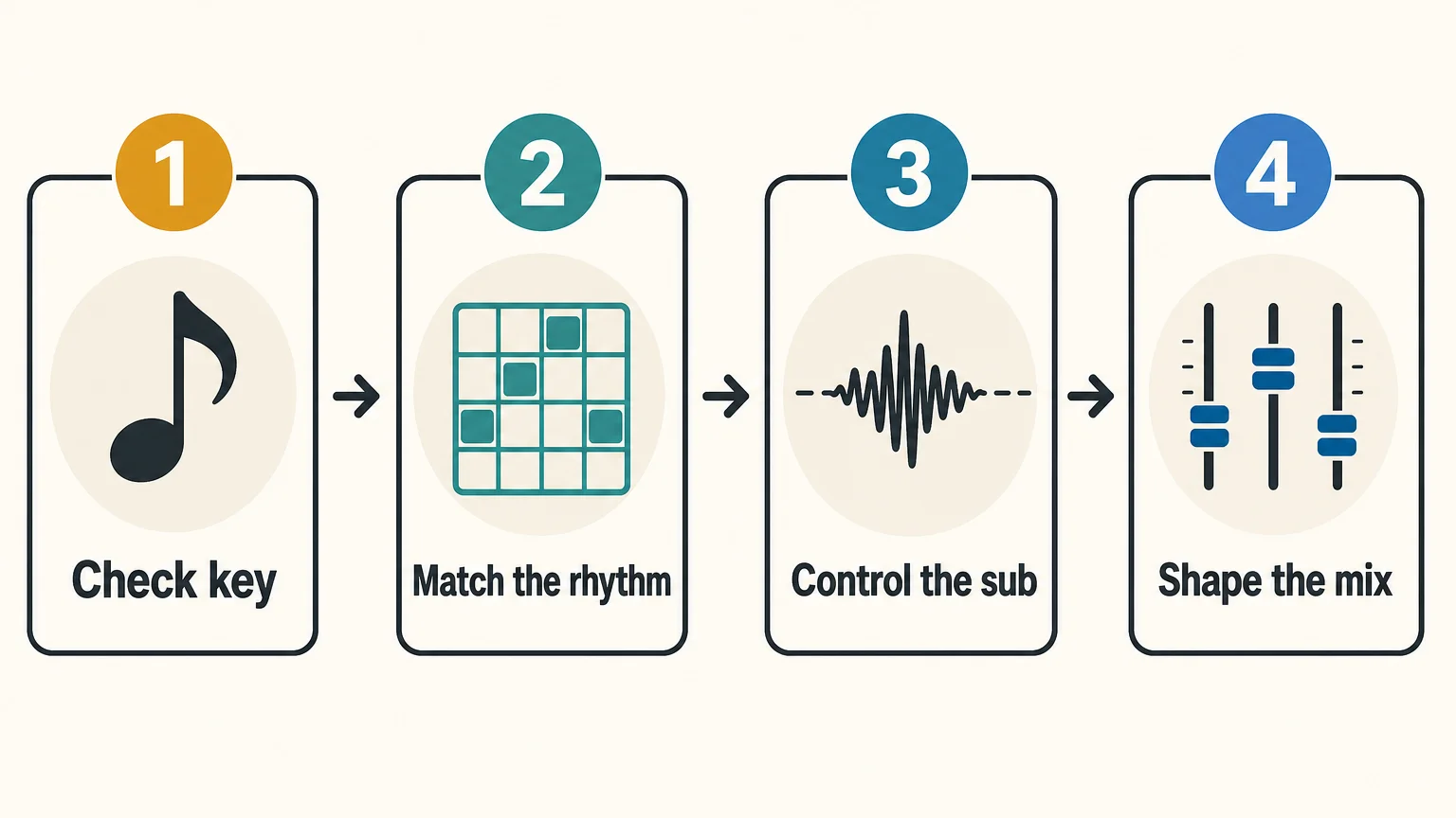 Four step checklist for tuning, arranging, and mixing an FL Studio bass preset